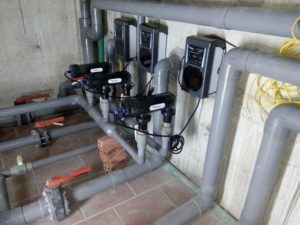 máy điện phân muối hồ bơi