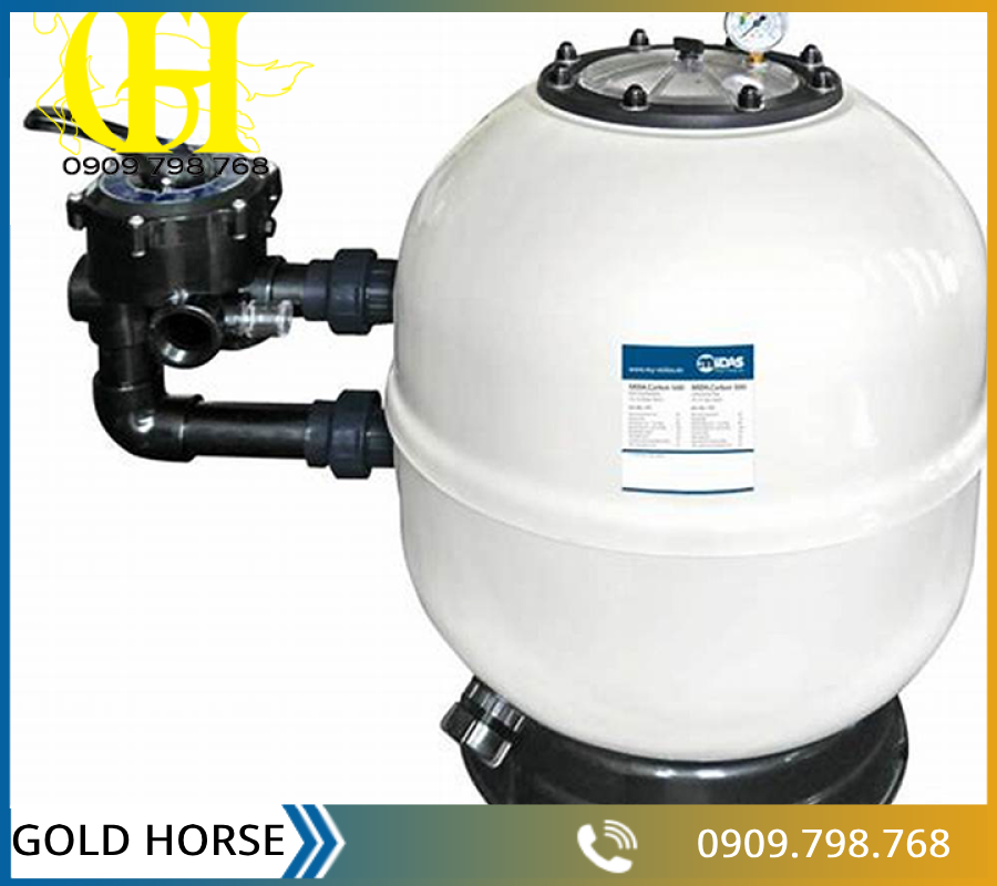 Bình lọc cát MIDA.Carbon GRP filter